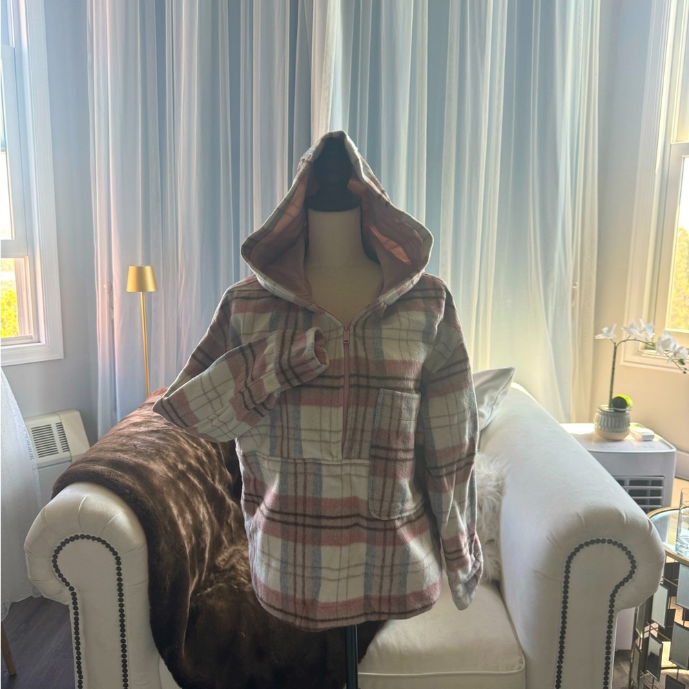 Ashley Outerware soft flannel top